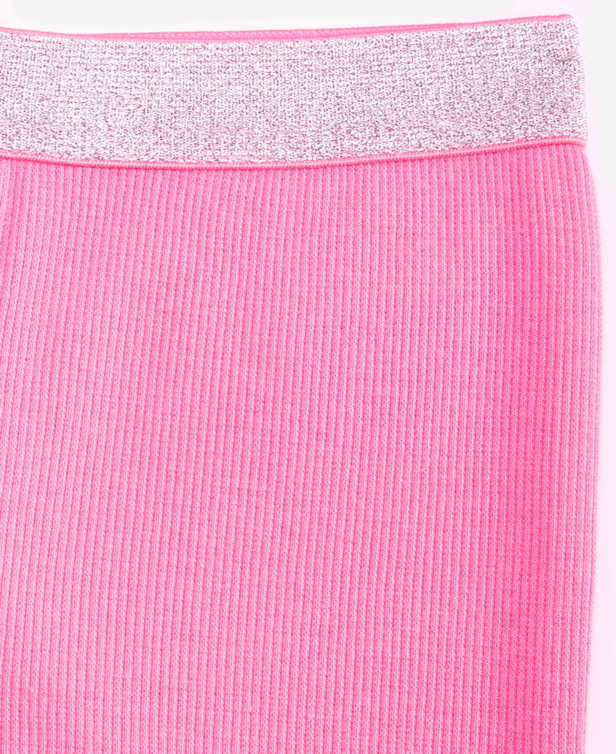 Epic Threads Baby And Toddler Girls Glitter-waist Ribbed Flare Pants, Macy's Exclusive In Pink