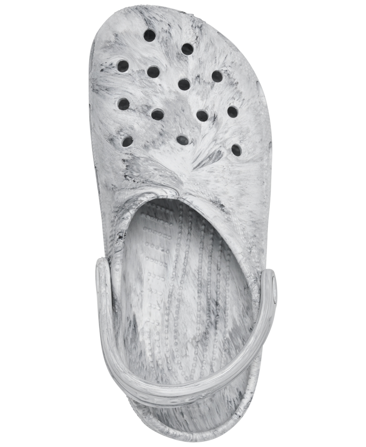 Crocs Big Kids Classic Watercolor Marble Clog Sandals from Finish Line