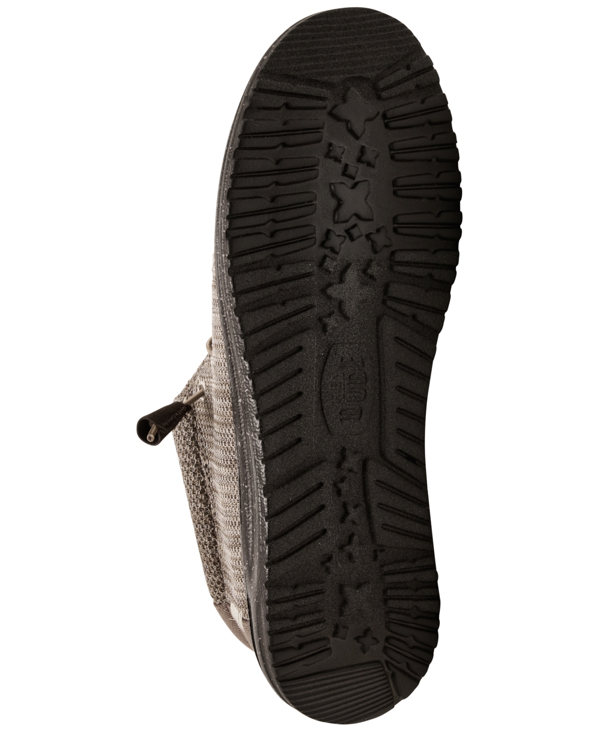 Hey Dude Men's Wally Stretch Sox Slip-on Casual Moccasin Sneakers From Finish Line In Gray