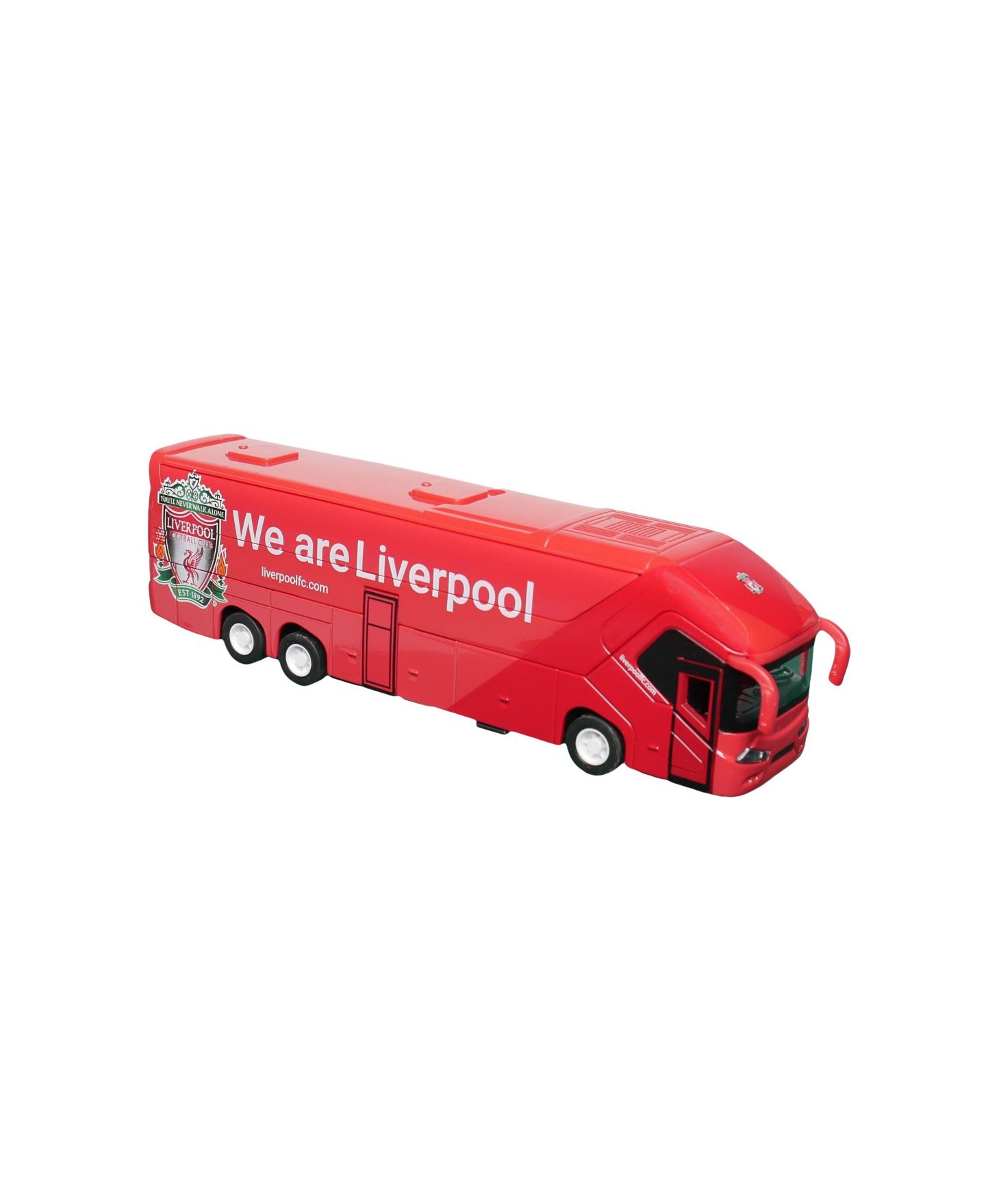 Детская игрушка Banbo Toys Miniature Official Liverpool FC Collectible Toy Bus, цвет: Красный — фото 3
