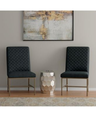 Diamond - Elise Navy Dining Chair Two Pack