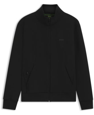 Men's Logo Print Zip-Up Sweatshirt