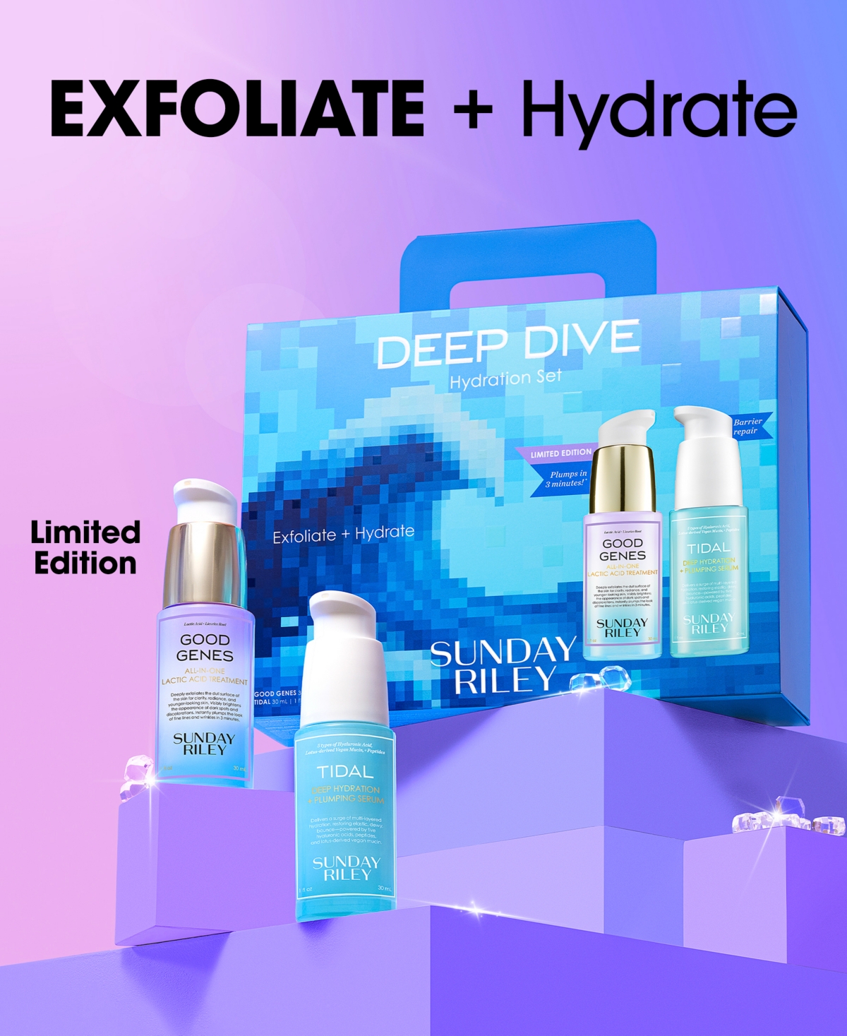 Sunday Riley 2-Pc. Deep Dive Hydration and Plumping Set