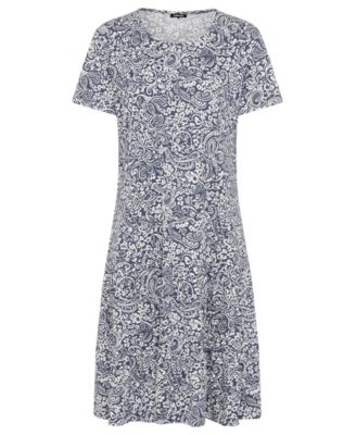 Women's Filigree Print Dress