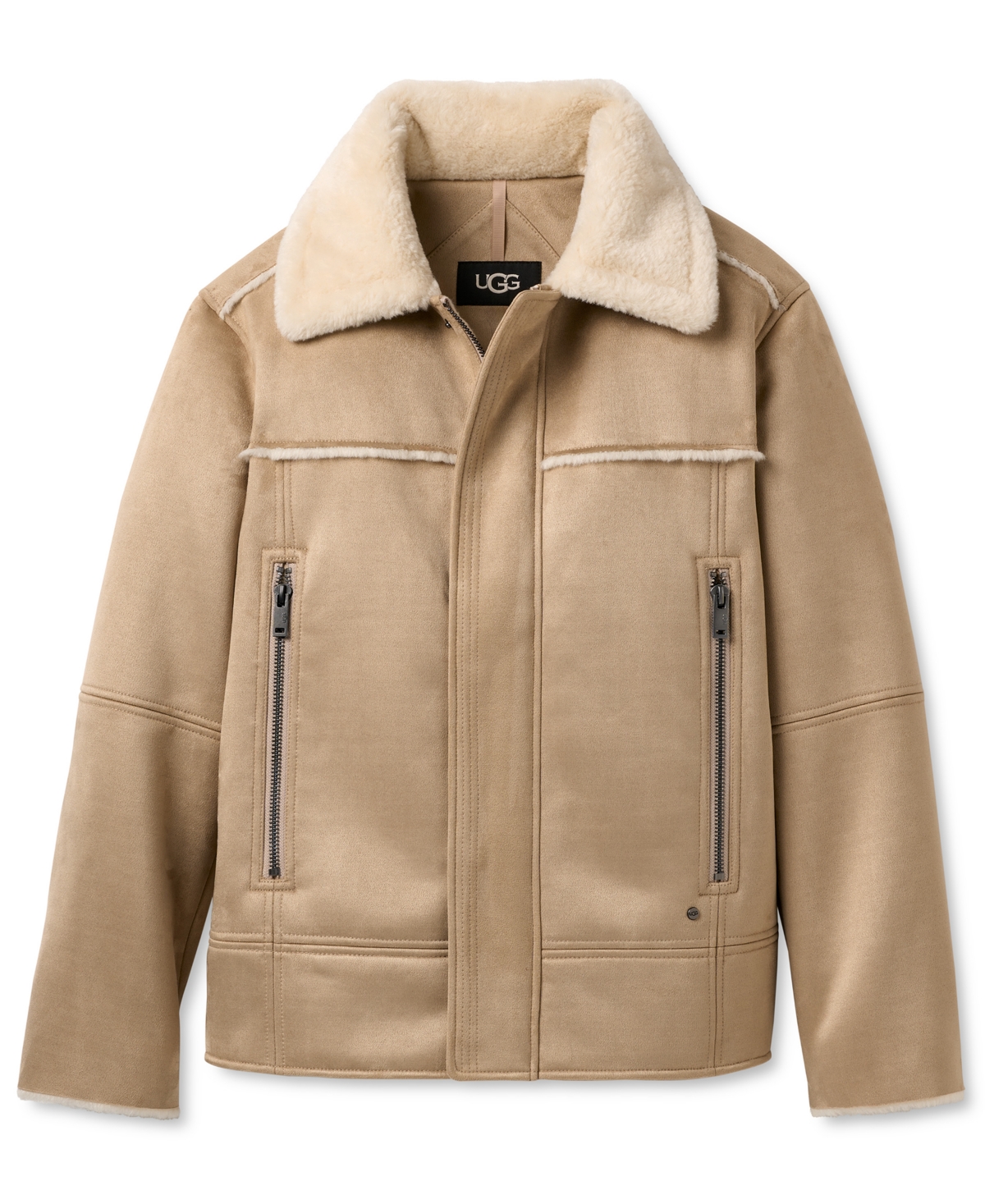 Ugg Men's Thayden Long Sleeves Luxe Fluff Jacket