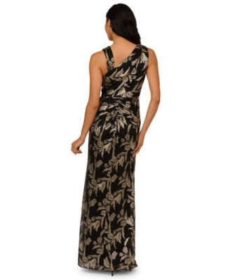 Women's Crinkle Sleeveless Gown