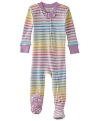 Baby Girls' Cruz Cotton Snug-Fit Footed Pajama