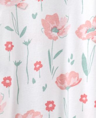 Baby Girls Scout 2-Way Zip Footed Sleep and Play Coveralls