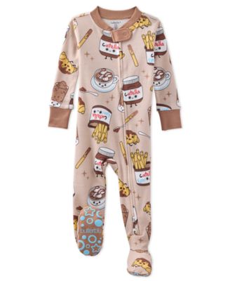 Baby Boys Cruz Cotton Snug-Fit Footed Pajamas