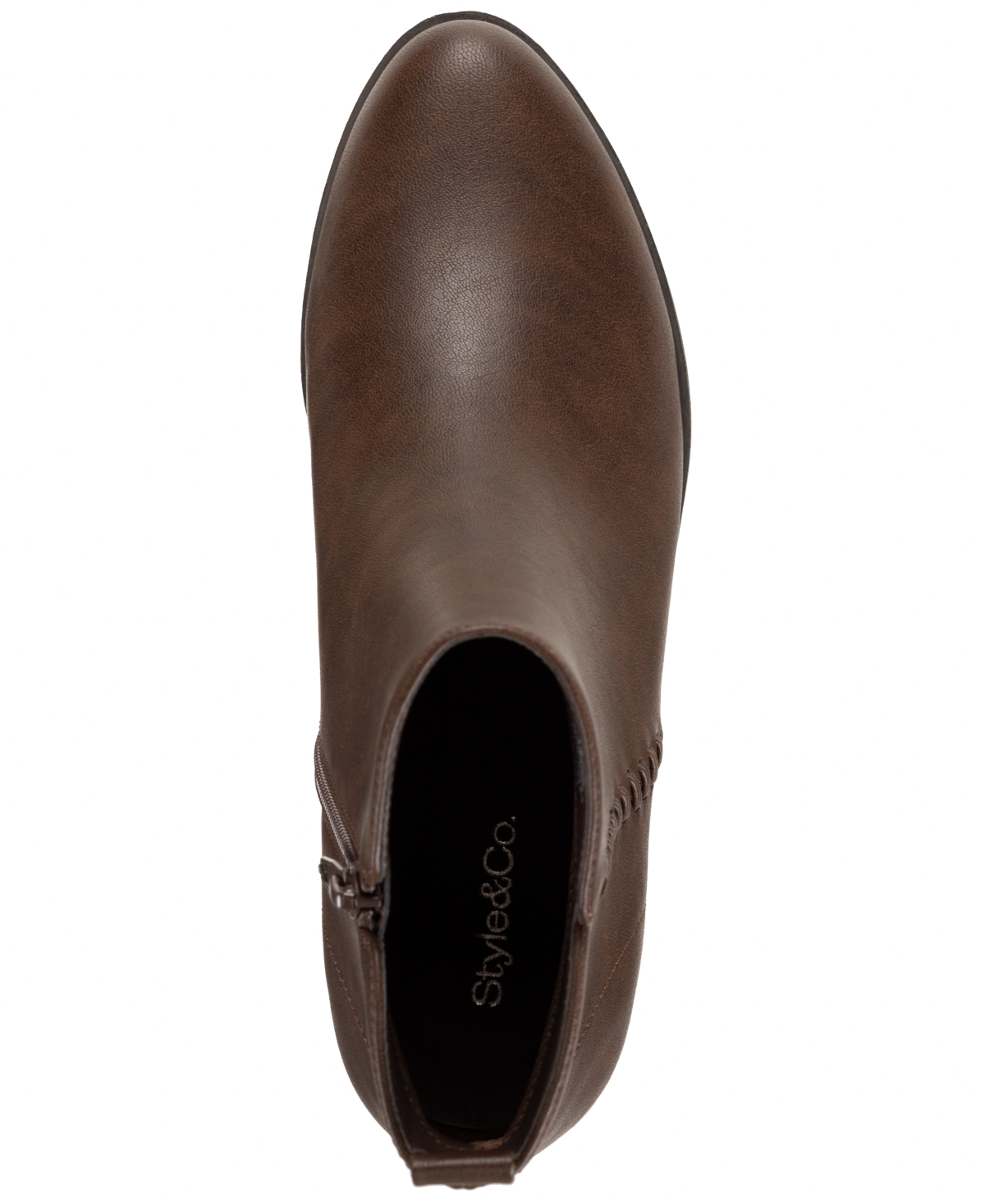 Style & Co Women's Aidenn Block Heel Booties, Macy's Exclusive In Multi