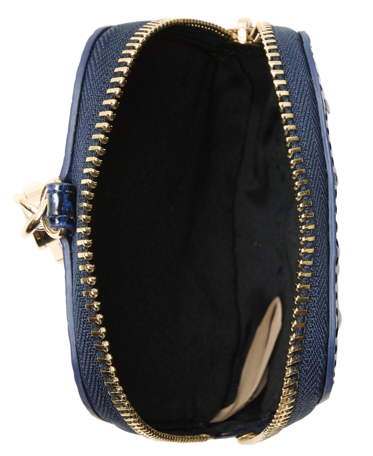 Brahmin Katelynn Leather Coin Purse In Blue