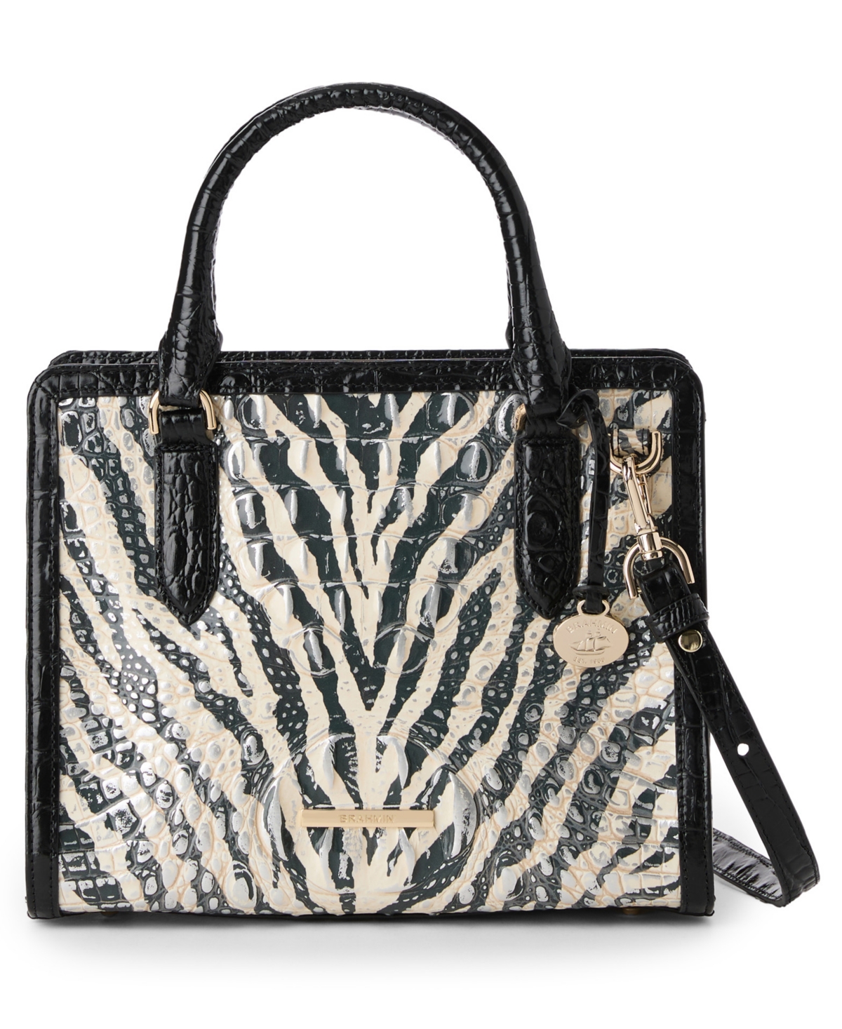 Brahmin Cami Square Small Satchel Bag