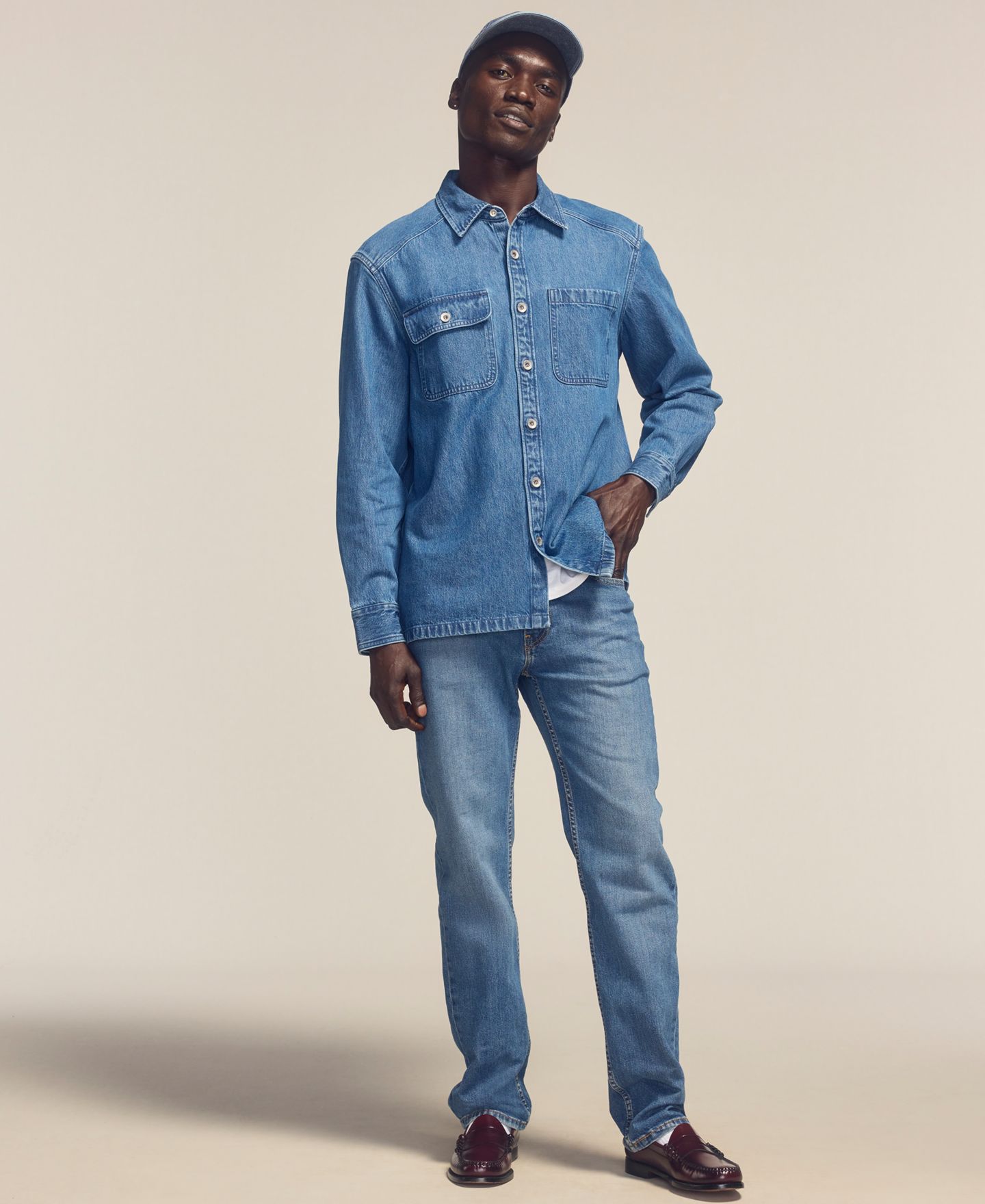 Мужские джинсы Levi's 514™ Flex Straight-Fit, цвет: Abu Volcano — фото 9