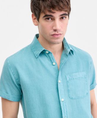Men's Linen Hero Shirt, Macy's Exclusive