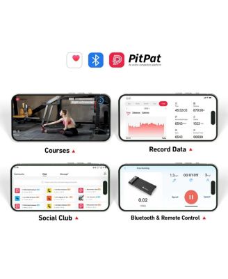 Superun Black  Urban Mini Under-Desk Treadmill with Remote Control