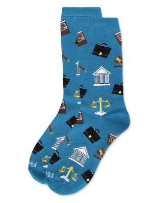 Women's Law N Order Crew Socks