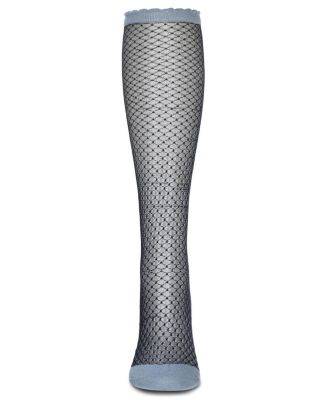 Women's Diamond Trellis Knee High Socks