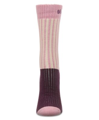 Women's Inspirations Embroidered Cuff Crew Socks