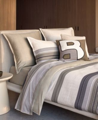 Modernist Stripe Luminous Sham, European