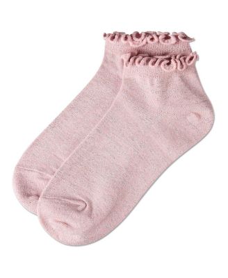 Women's Lurex Shortie Socks