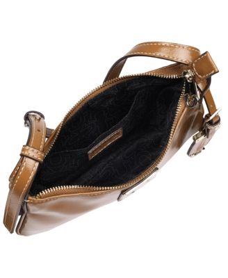 Crinkle Finish Shoulder Bag