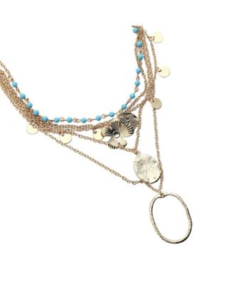 Women's Textured Multi-Layer Necklace