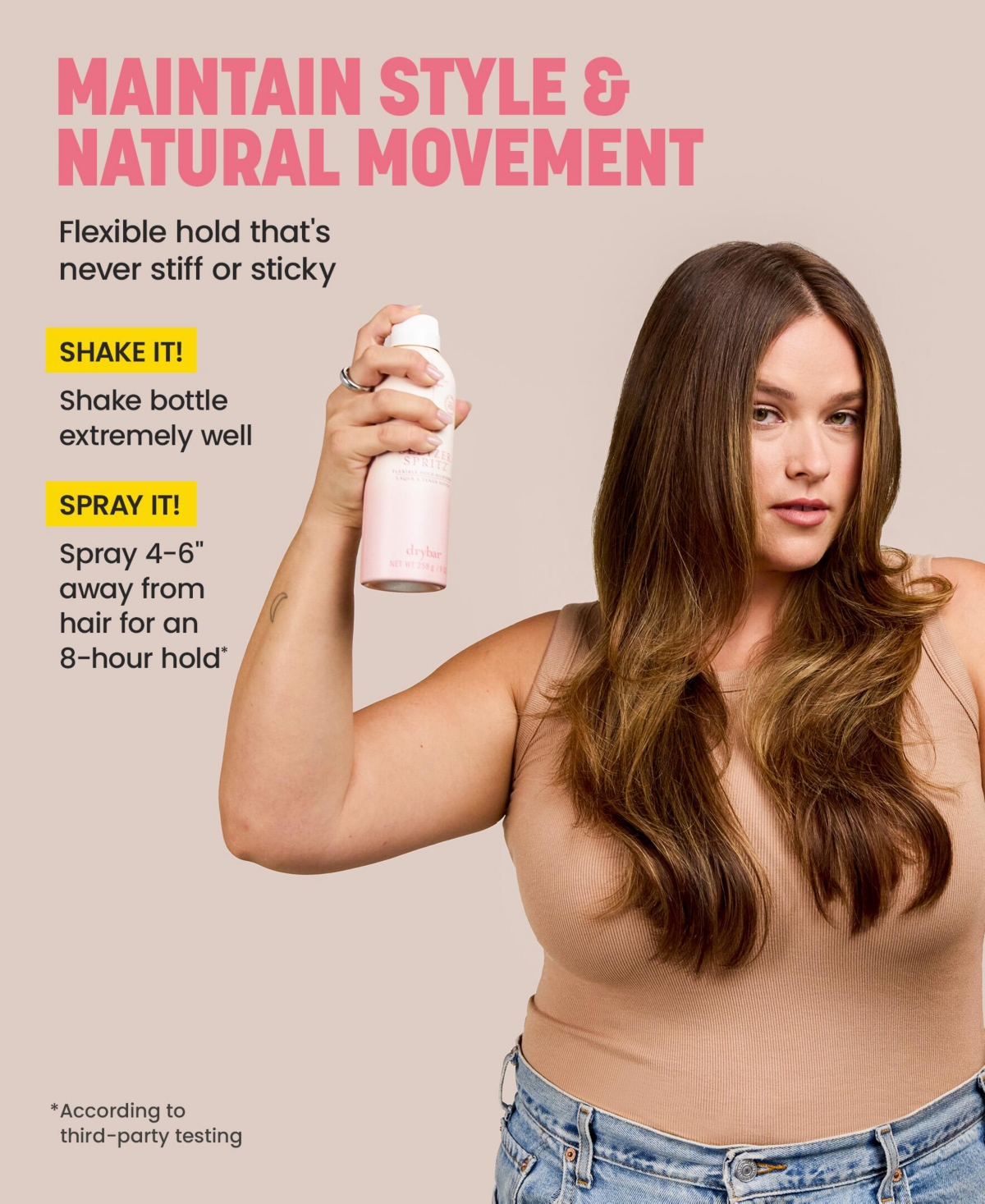 Drybar Seltzer Spritz Flexible Hold Hairspray, 9 oz.