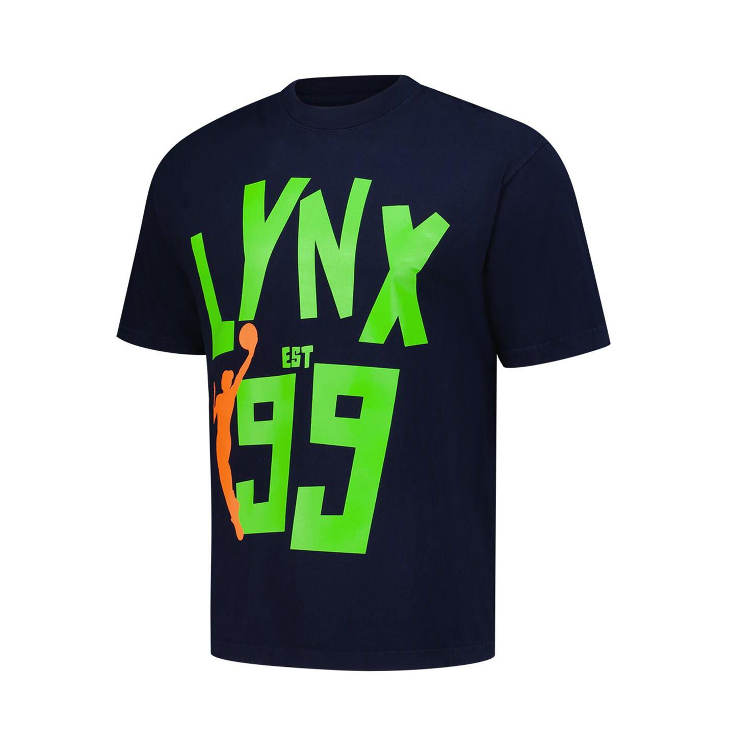 Футболка Playa Society Navy Minnesota Lynx Established 1999 Premium — фото 3