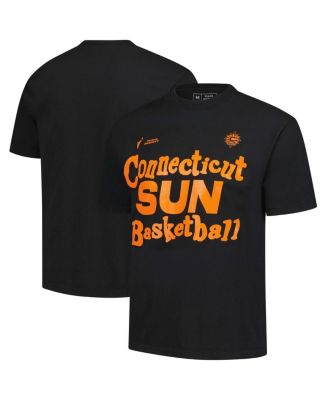Playa Society - Men's and Women's Black Connecticut Sun Wordmark T-Shirt