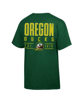 Men's Green Oregon Ducks Big Name T-Shirt
