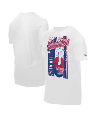 New Era - Men's White Philadelphia Phillies Big Graphic Domestic T-Shirt