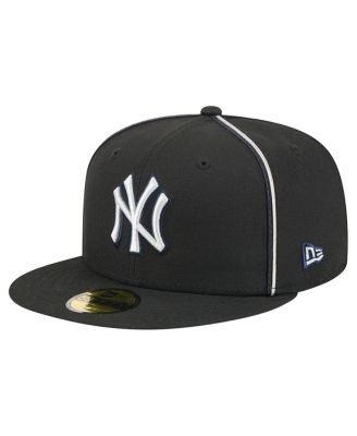 New Era - Men's Black New York Yankees Soutache 59FIFTY Fitted Hat