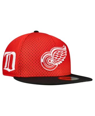 New Era - Men's Red/Black Detroit Red Wings Mesh Crown Two-Tone 59FIFTY Fitted Hat
