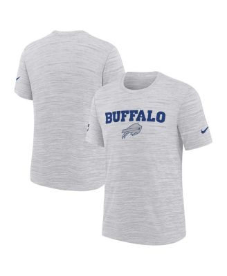 Nike - Big Boys and Girls White Buffalo Bills 2025 Rivalries Collection Sideline Velocity Dri-FIT T-Shirt