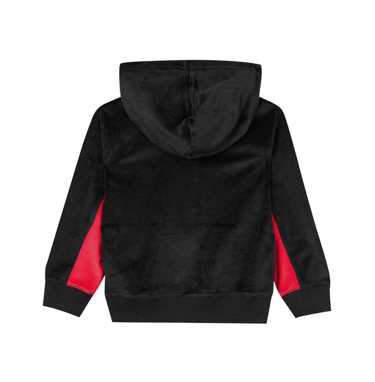 Худи Outerstuff Black Chicago Bulls Velour для мальчиков — фото 2