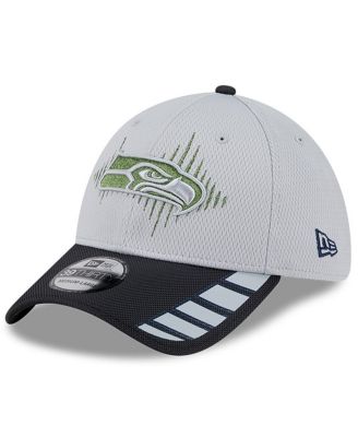 New Era - Men's Wolf Gray Seattle Seahawks 2025 Rivalries Collection Fan Pack 39THIRTY Flex Hat