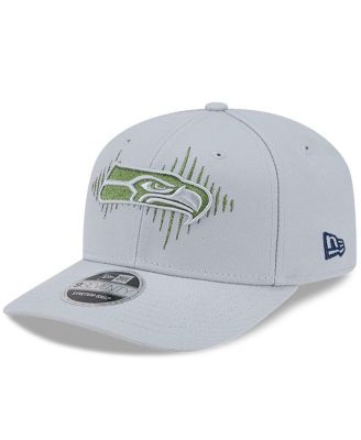 New Era - Men's Wolf Gray Seattle Seahawks 2025 Rivalries Collection Fan Pack 9SEVENTY Adjustable Hat