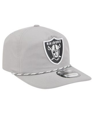 Men's Silver Las Vegas Raiders Rope 19TWENTY Hat
