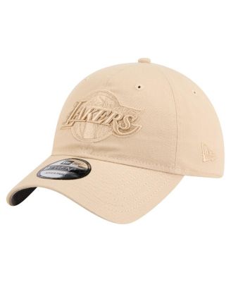 New Era - Men's Khaki Los Angeles Lakers Color Pack Tonal 9TWENTY Adjustable Hat