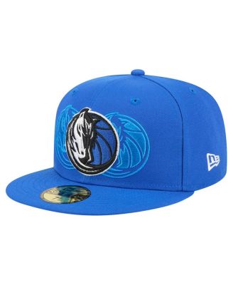 New Era - Men's Blue Dallas Mavericks Tri-Hit 59Fifty Fitted Hat
