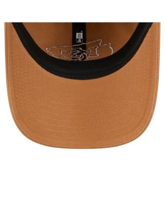 Men's Brown Kansas City Chiefs Stamp 9TWENTY Adjustable Hat