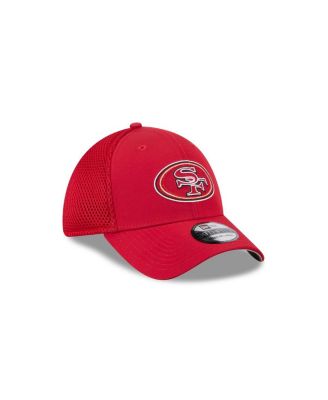 Men's Scarlet San Francisco 49ers Outline 39THIRTY Flex Hat