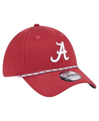 Men's Crimson Alabama Crimson Tide Rope 39THIRTY Flex Hat