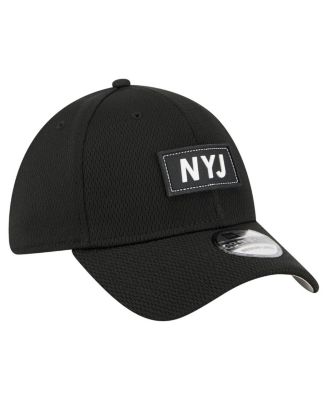 Men's Black New York Jets Scoreboard 39THIRTY Flex Hat