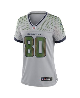 Women's Steve Largent&nbsp;Wolf Gray Seattle Seahawks 2025 Rivalries Collection Retired Game Jersey