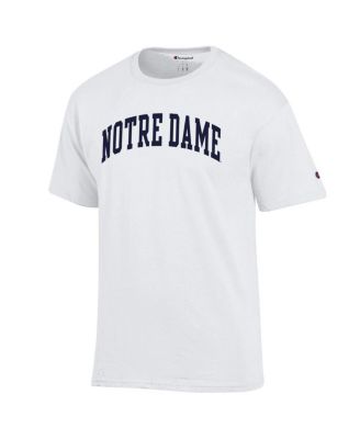 Men's White Notre Dame Fighting Irish Basic Arch T-Shirt