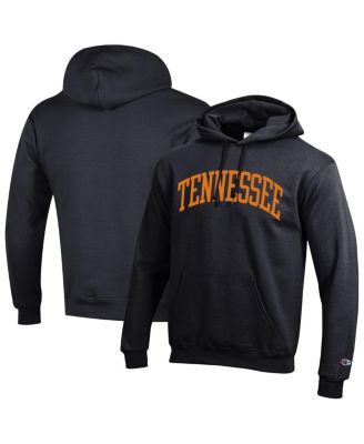 Champion - Men's Black Tennessee Volunteers Basic Arch Fleece Pullover Hoodie