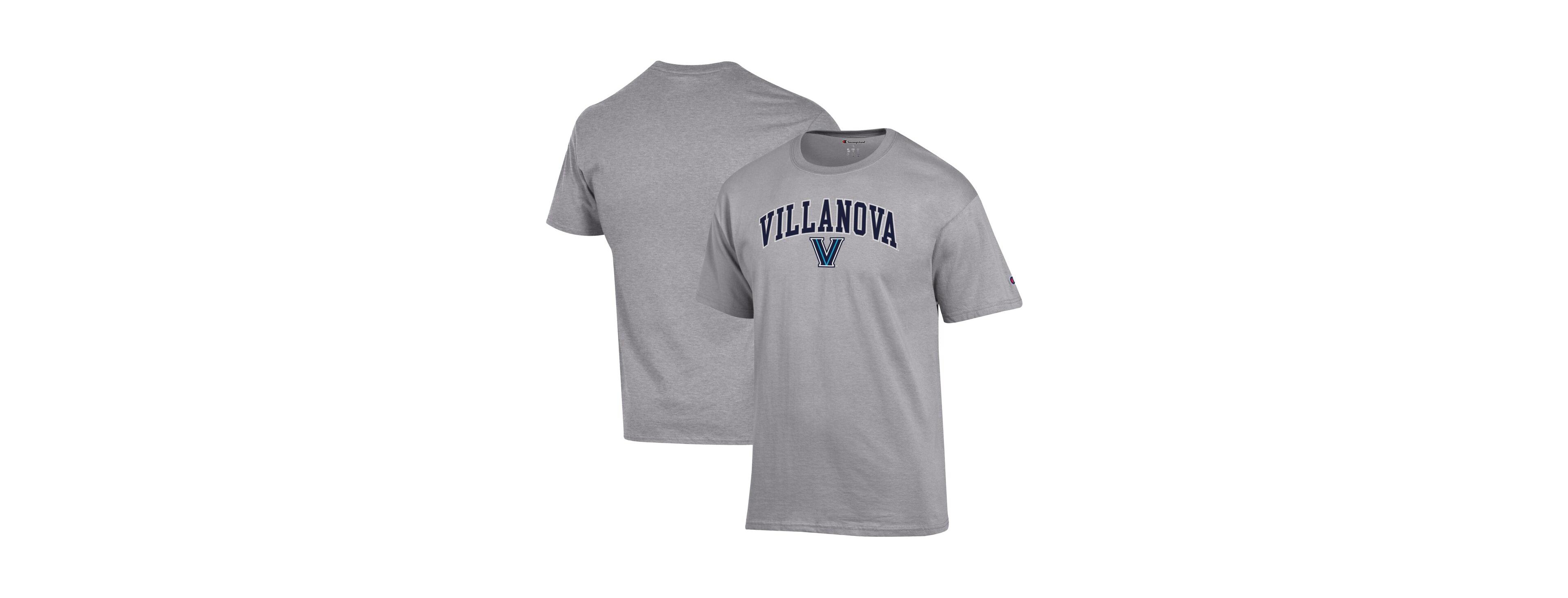 Champion Men's Navy Villanova Wildcats Arch Over Logo T-Shirt