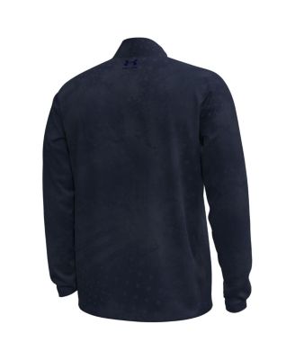 Men's Navy Notre Dame Fighting Irish Freedom Collection ArmorFuse Half-Zip Top