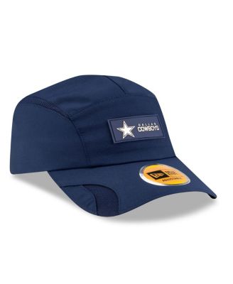 Men's Navy Dallas Cowboys 2025 Sideline Runner Adjustable Hat